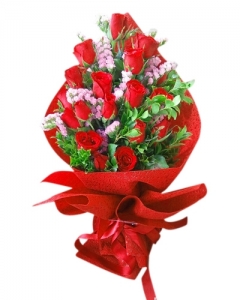 12 red Roses Bouquet