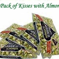 Kisses almonds