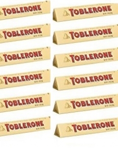 12 x Toblerone milk 100 g