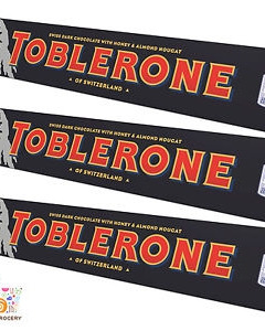 3 x Toblerone dark 100 g